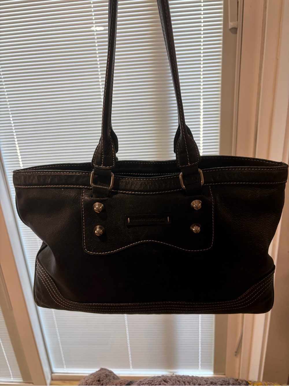 Marco buggiani black handbag